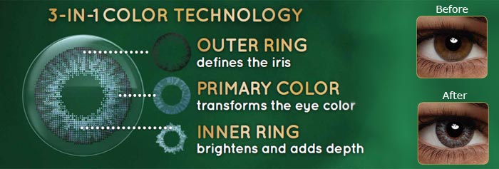 alcon air optix colors